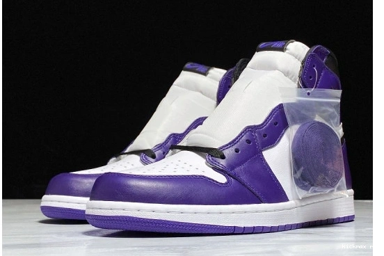 555088-500 White Court Jordan Retro Purple Air 1 555088-500 High 0519